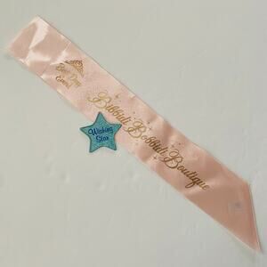 Disney Parks | Bibbidi Bobbidi Boutique Sash Wishing Star Bundle GUC